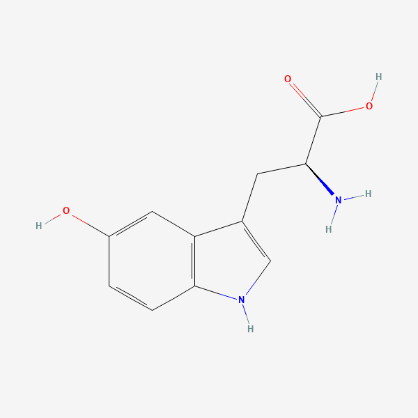 2D chemical structure of 5-HTP (PubChem CID 439280)