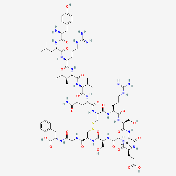 2D chemical structure of AOD-9604 (PubChem CID 71300630)