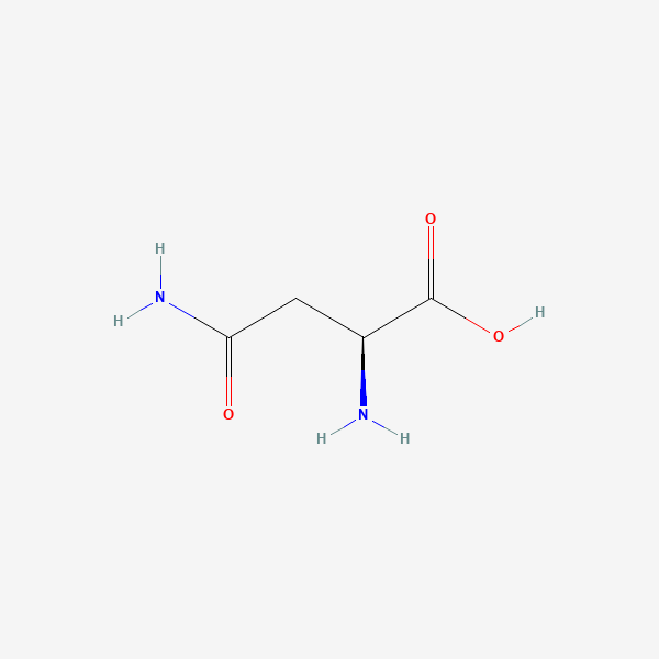 2D chemical structure of Asparagine (PubChem CID 6267)