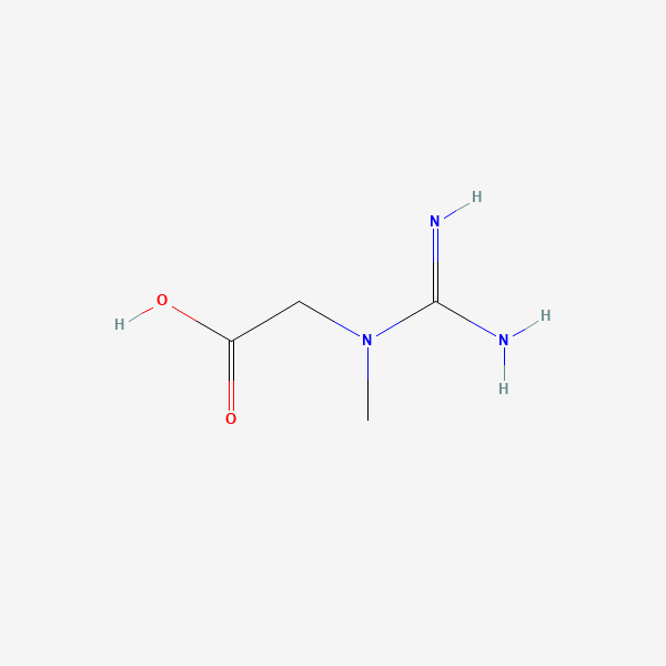 2D chemical structure of Creatine (PubChem CID 586)