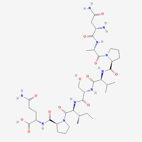 2D chemical structure of Davunetide (PubChem CID 9832404)