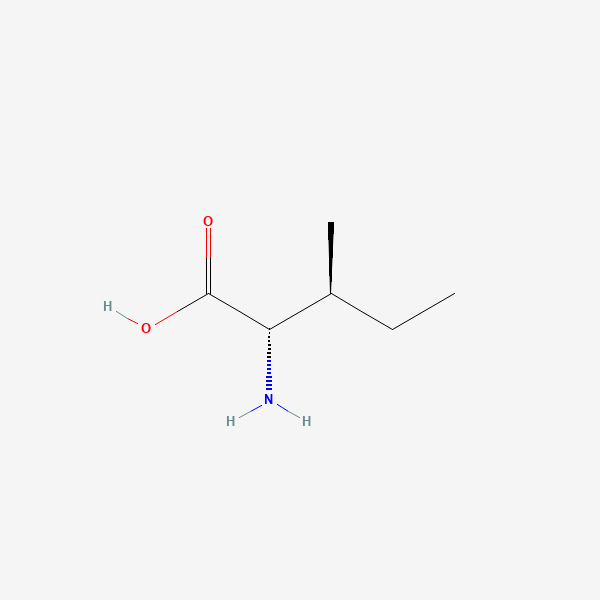 2D chemical structure of L-Isoleucine (PubChem CID 6306)