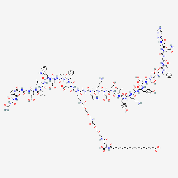 2D chemical structure of Mazdutide (PubChem CID 167312357)