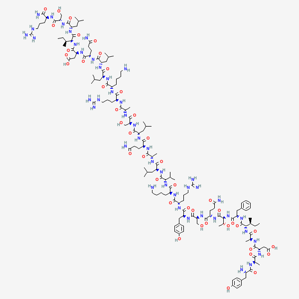 2D chemical structure of Modified GRF 1-29 (PubChem CID 56841945)