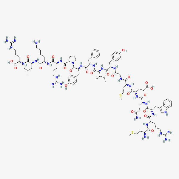 2D chemical structure of MOTS-c (PubChem CID 146675088)