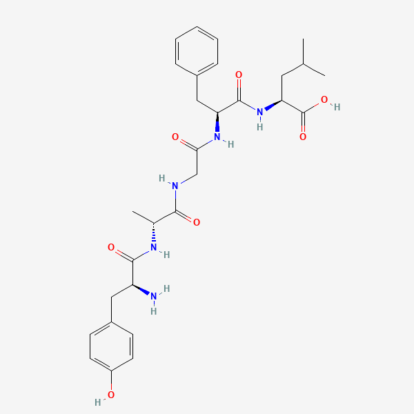 2D chemical structure of Pentapeptide-18 (PubChem CID 10099522)