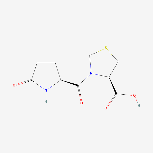 2D chemical structure of Pidotimod (PubChem CID 65944)