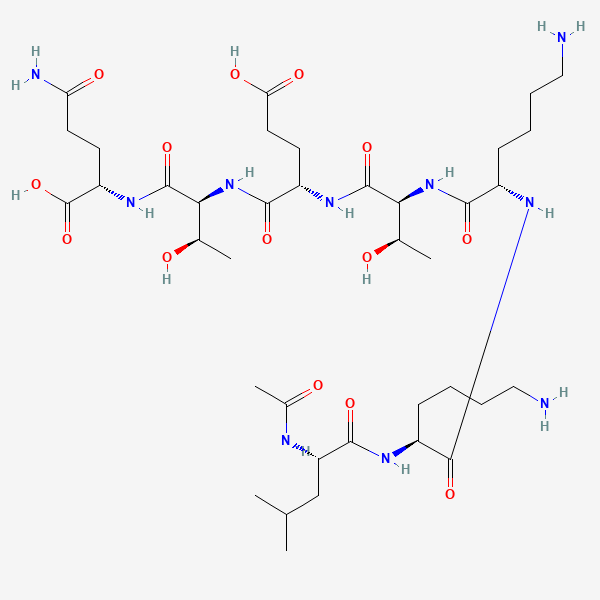 2D chemical structure of TB-500 (PubChem CID 62707662)