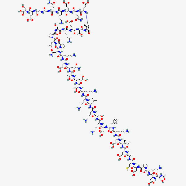 2D chemical structure of Thymosin Beta-4 (PubChem CID 16132341)