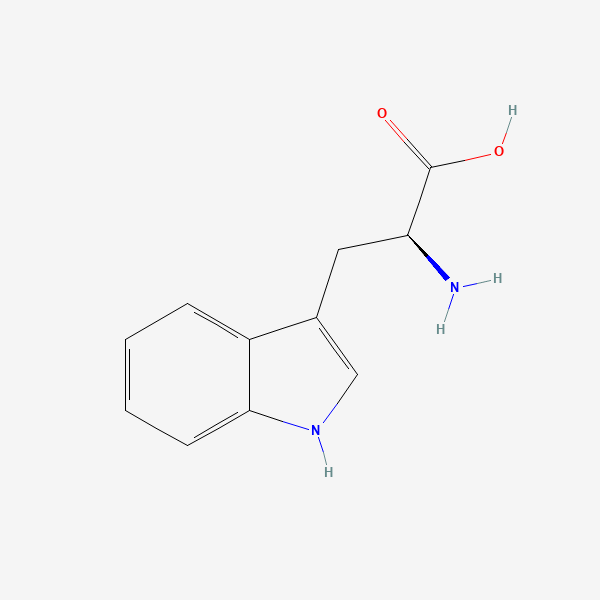 2D chemical structure of L-Tryptophan (PubChem CID 6305)